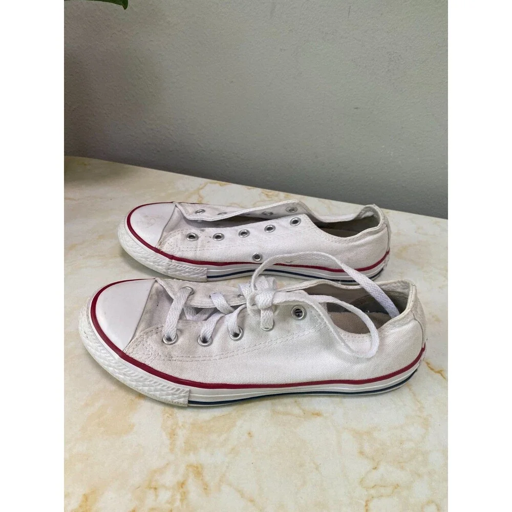 Converse Unisex Wids Chuck Taylor All Star White low top Size 3